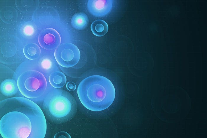 Stylized image of single cells